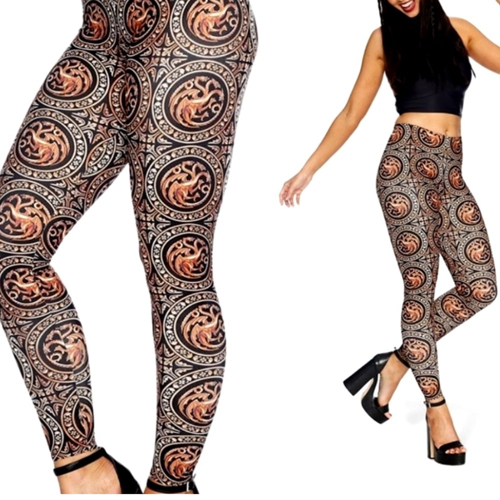Blackmilk official GOT Targaryen Emblem Leggings